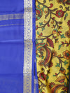 Kalamkari Mysore silk - yellow