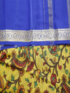 Kalamkari Mysore silk - yellow