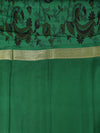 Kalamkari Mysore silk - green