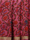 Kalamkari Mysore silk - Pink