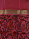 Kalamkari Mysore silk - Pink