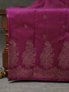 Kanjeevaram silk saree - Majenta with soft blush