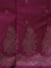 Kanjeevaram silk saree - Majenta with soft blush