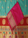Paithani silk - blue