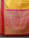 Kanjeevaram silk saree - Yellow