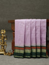 Kanjeevaram silk saree - lavender