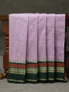 Kanjeevaram silk saree - lavender