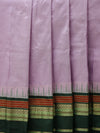 Kanjeevaram silk saree - lavender