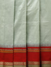 Kanjeevaram silk saree - Mint green