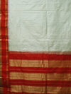 Kanjeevaram silk saree - Mint green