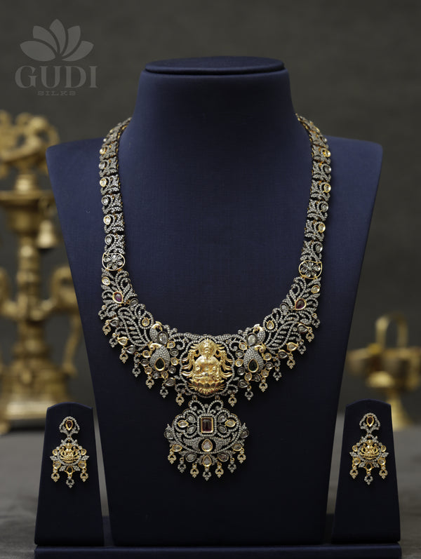 Antique Victorian Lakshmi long Necklace